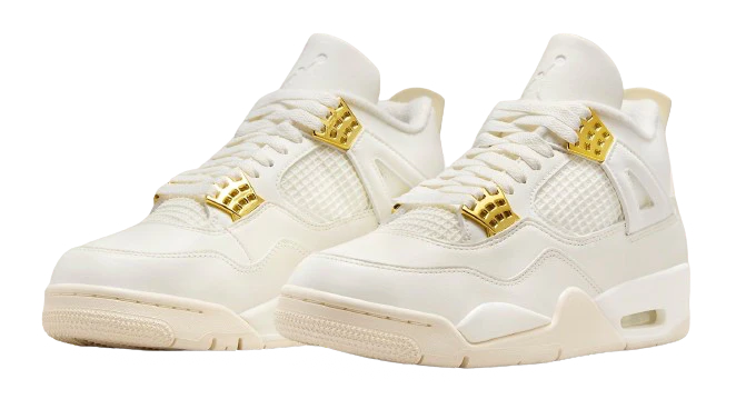 Air Jordan 4 Metalic Gold W