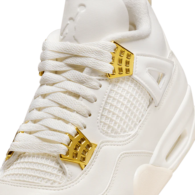 Air Jordan 4 Metalic Gold W