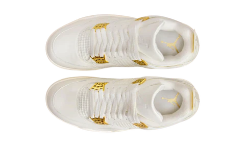 Air Jordan 4 Metalic Gold W