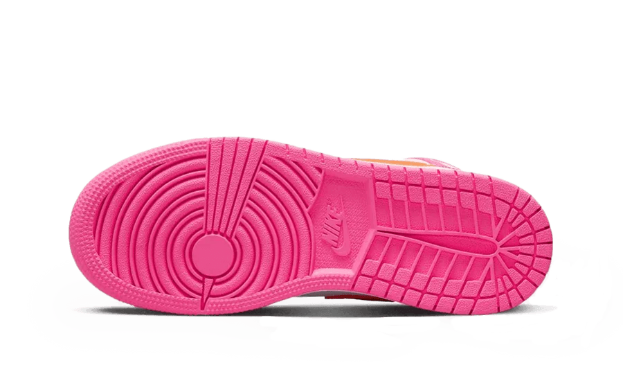 Jordan 1 Mid Pinksicle Safety Orange (GS)
