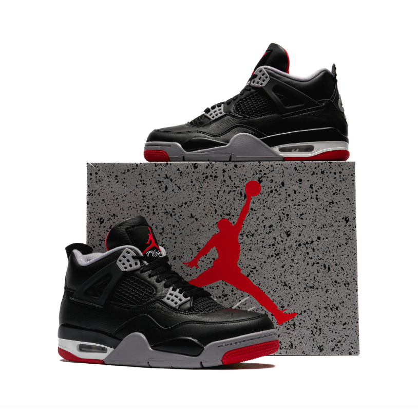 Nike Air Jordan 4 Retro Bred Reimagined