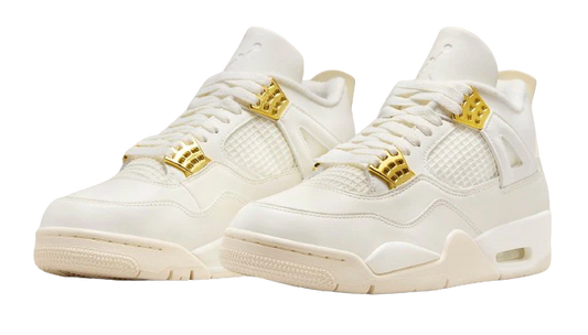 Air Jordan 4 Metalic Gold W