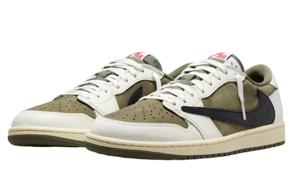 Jordan 1 Low x Travis Scott ,,Medium Olive"