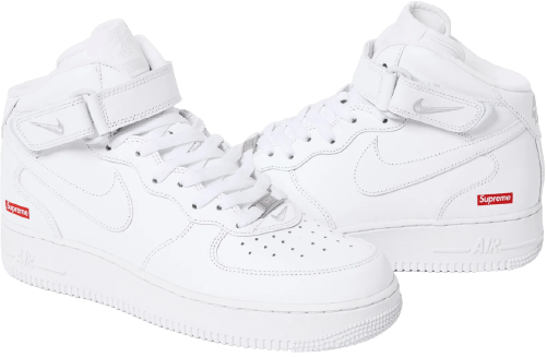 Nike Air Force 1 High White Supreme